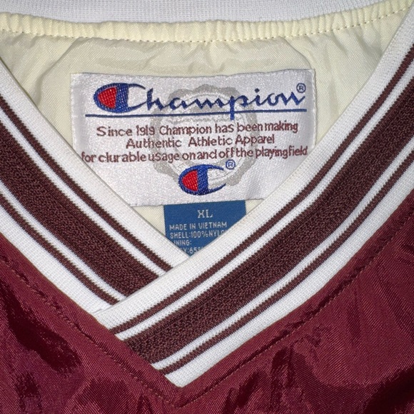 Champion Burgundy Missouri State Pullover with White Trim - Picture 8 of 8